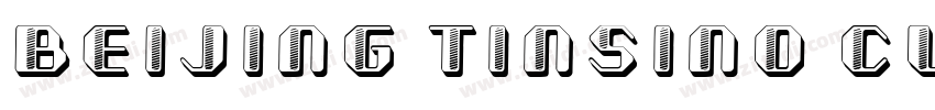 BEIJING TINSINO CL字体转换